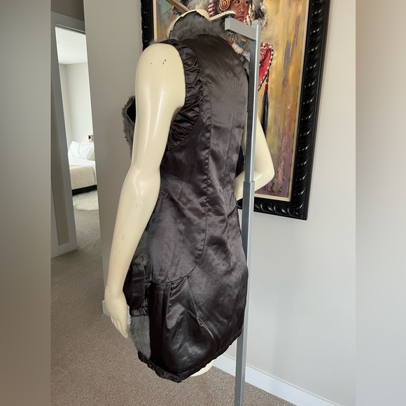 Vintage D&G RABBIT FUR VEST - Picture 8 of 13